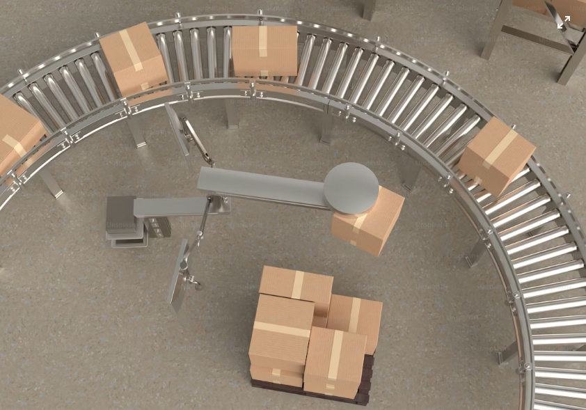 Air Cargo Plane Loading